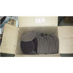 Rapid Change Velcro 7" Ex-Coarse Brown Scotch-Brite Disc