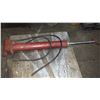 Image 1 : Red Hydraulic Cylinder (around 31" x 3"1/4  and 1"1/4 knside)
