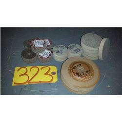Lot of Assorted Stainless Buffing Disc
