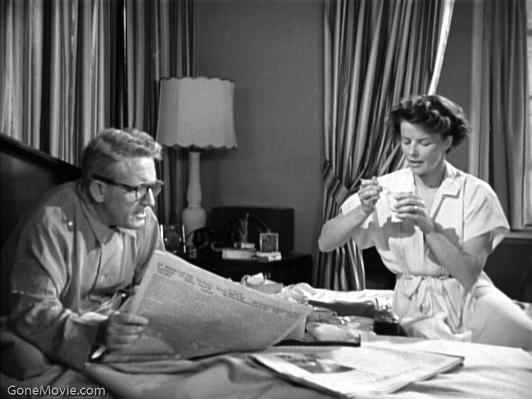 Katharine Hepburn 'Amanda Bonner' robe by Walter Plunkett ...