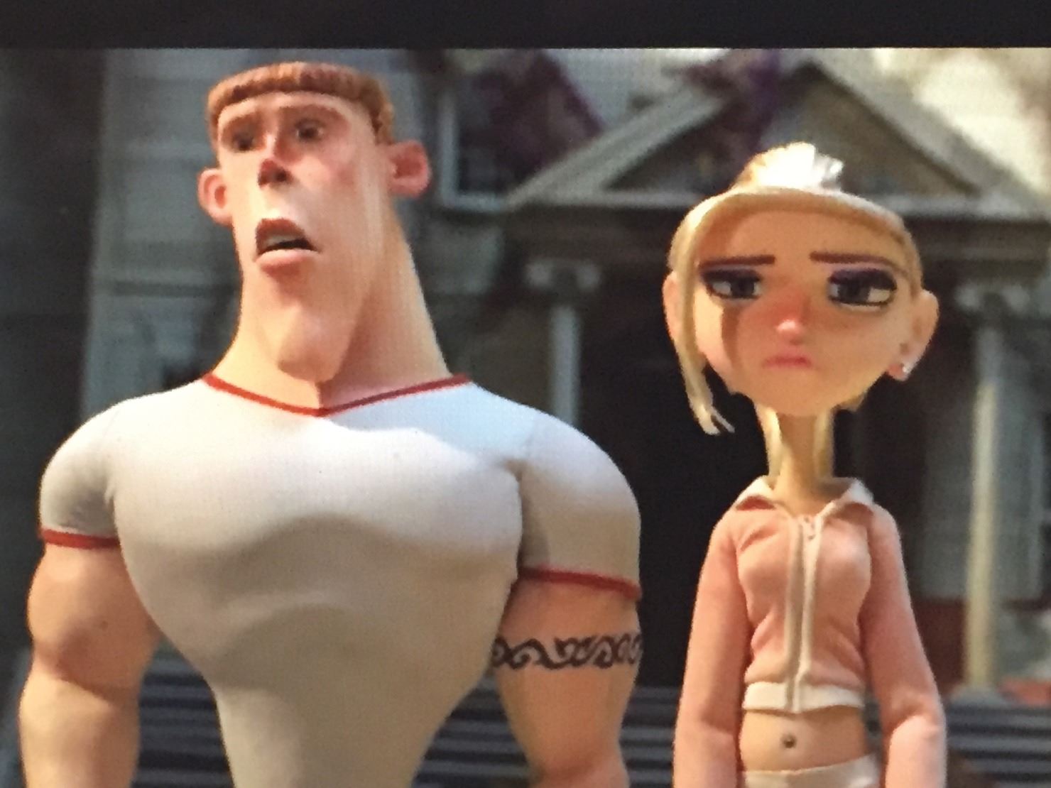 'Mitch Downe' screen used hero stopmotion puppet from