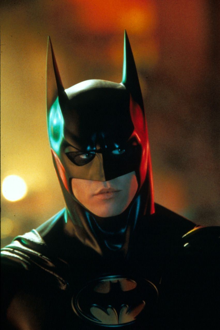 Val Kilmer 'Batman' panther cowl from Batman Forever.