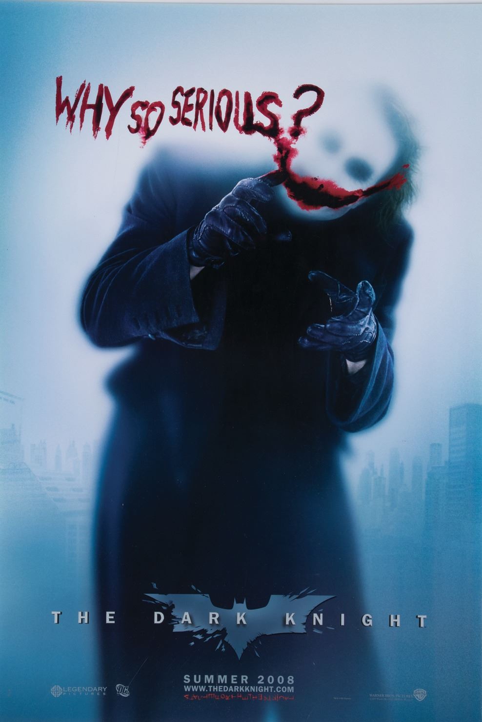 The Dark Knight Why So Serious Poster