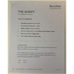 Sorry to Bother You (2018) - Telemarketing Script