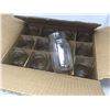 Image 2 : Case of Glass Drinking Jars (12 x 16oz)