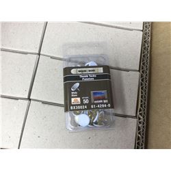 Case of White Thumb Tacks