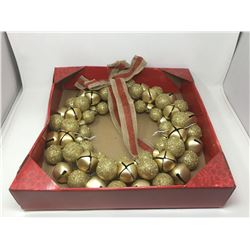 18inchJingle Bell Wreath with Bow