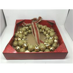 18inch Jingle Bell Wreath with Bow