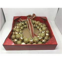 18inch Jingle Bell Wreath with Bow
