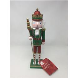 Home Accents Holiday 15inch Nutcracker-Green