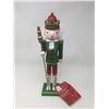 Image 1 : Home Accents Holiday 15inch Nutcracker-Green
