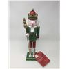 Image 1 : Home Accents Holiday 15inch Nutcracker-Green