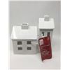 Image 1 : LED Ceramic House set of 2