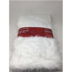 Faux Fur Tree Skirt