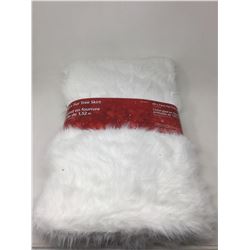 Faux Fur Tree Skirt
