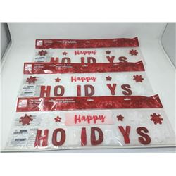 Christmas Gel Clings