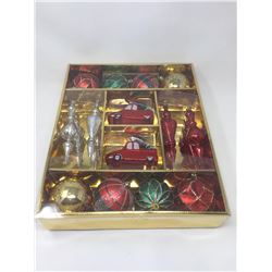 18 Piece Shatter Resistant Ornaments