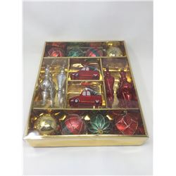 18 Piece Shatter Resistant Ornaments