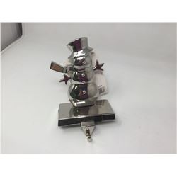 Snowman Stocking Holder
