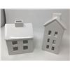 Image 1 : Lot of 2 Ceramic Houses