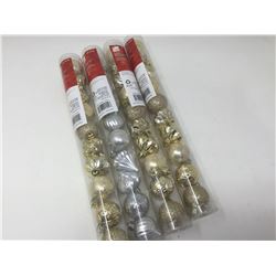 Lot of Small Shatter Resistant Ornaments (4 x 10)