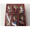 Image 1 : Lot of Santa Shatter Resistant Santa Ornaments