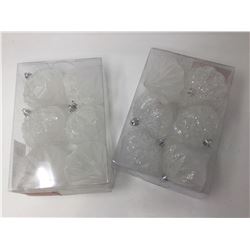 Lot of Shatter Resistant Ornaments (2 x 6)