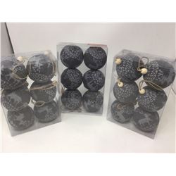 Shatter Resistant Cable Knit Ornaments (3 x 6)