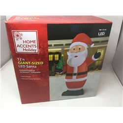 12ftGiant Sized LED Santa Inflatable