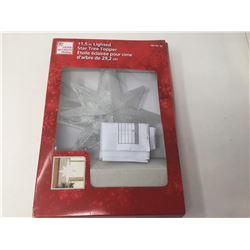 11.5inch Lighted Star Tree Topper
