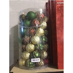 Home Accents Holiday 75-Piece Shatter-Resistant Ornaments