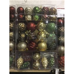 Home Accents Holiday 66-Piece Shatter-Resistant Ornaments