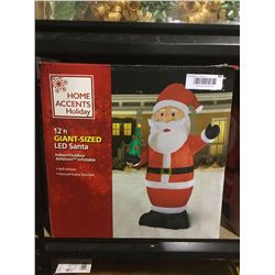 Home Accents Holiday 12' Giant Sized LED Inflatable Santa