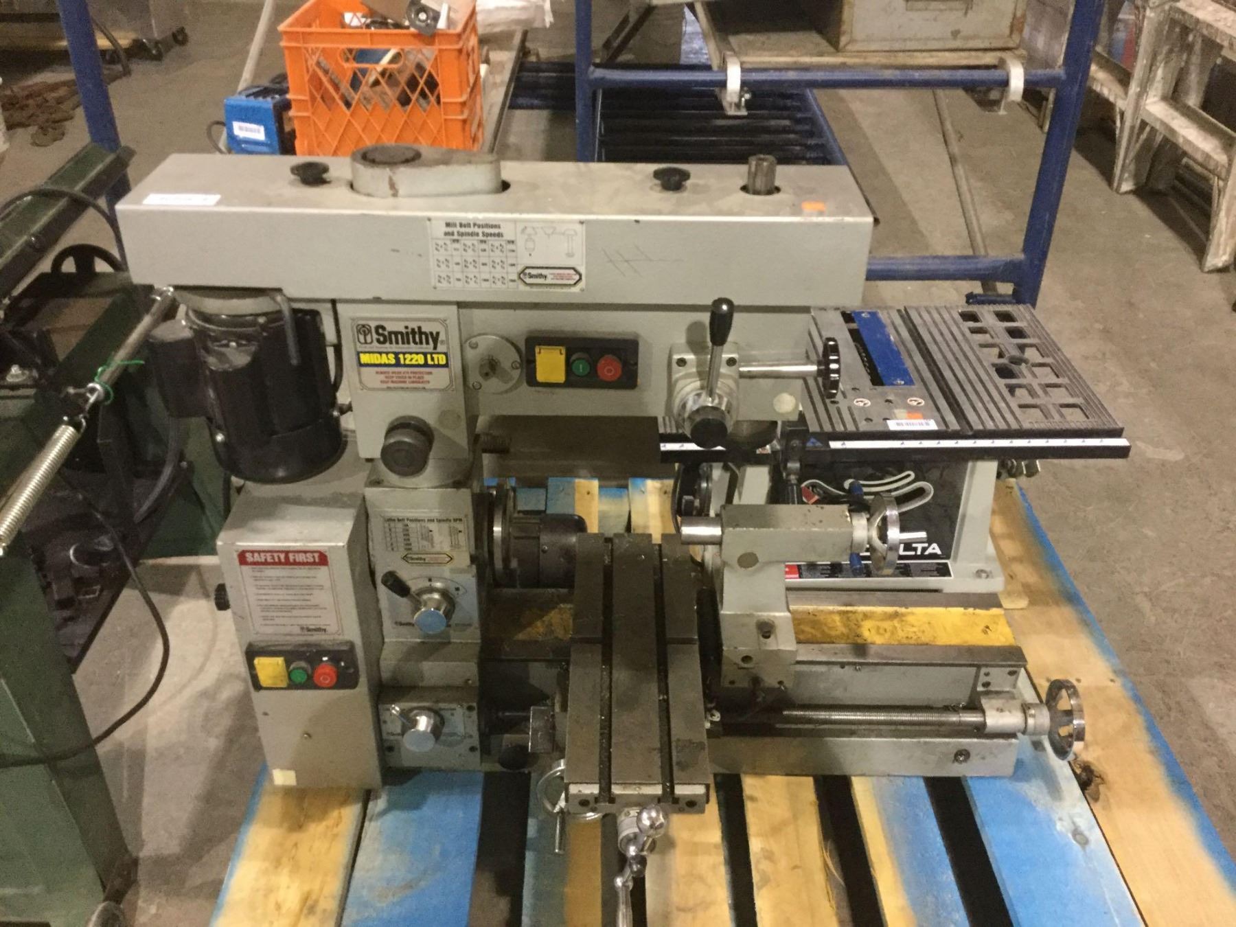 Smithy Midas 1220 LTD Combo Lathe Mill A D Auction Depot Inc.