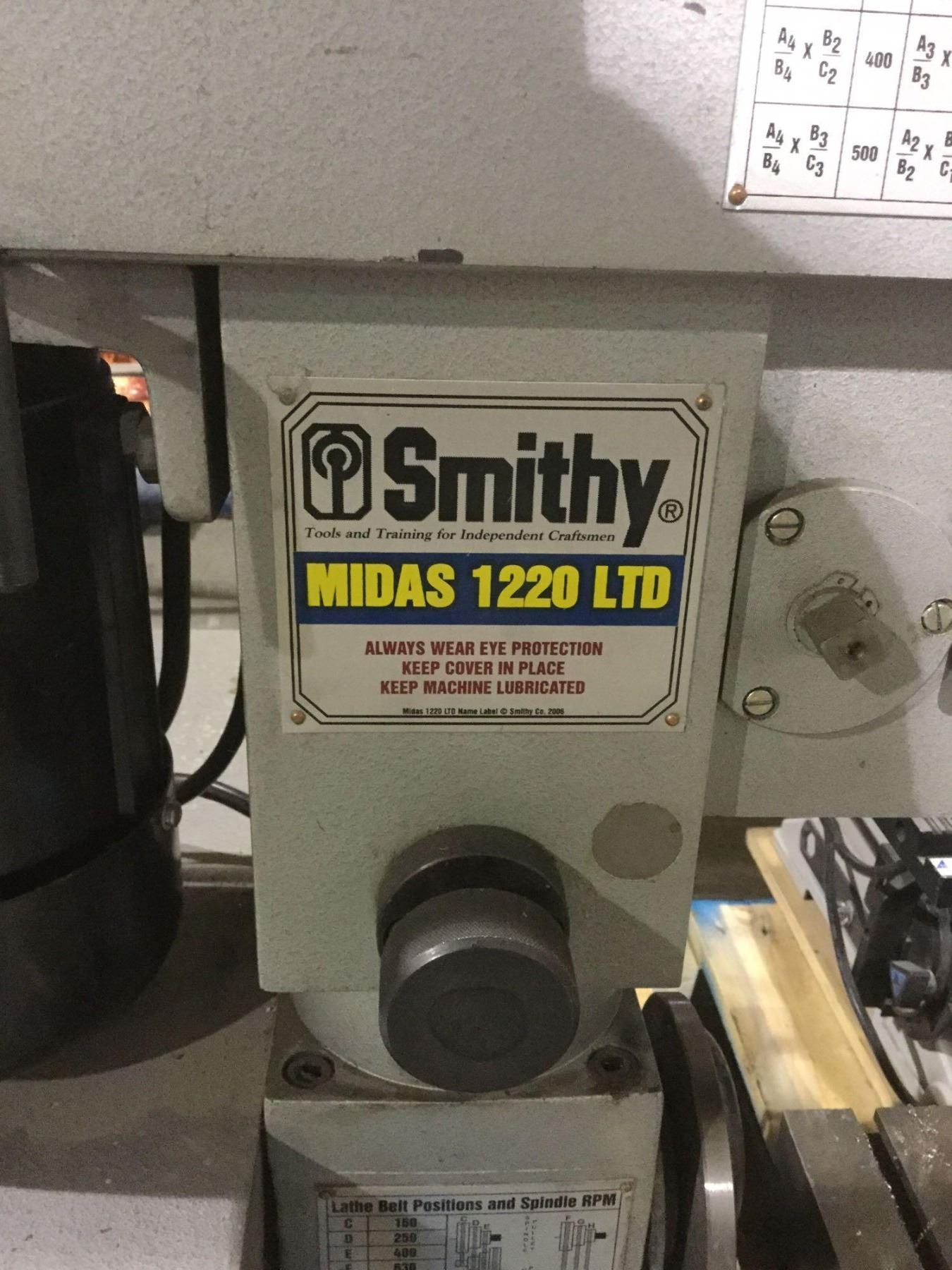Smithy Midas 1220 LTD Combo Lathe Mill
