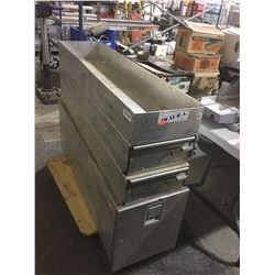Aluminum 3 drawer truck box tool caddy