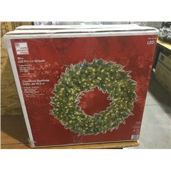 Home Accents Holiday 30" LED Pre-Lit Wreath