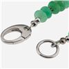 Image 3 : Sterling Silver Chrysoprase Bracelet 7.5"