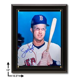 Scott Cooper Boston Red Sox Signed 8x10 Plaque GFA