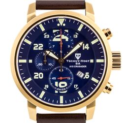 Tschuy-Vogt Crusader Mens Swiss Chronograph Watch