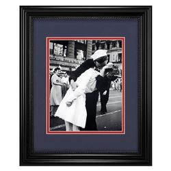 V-J Day Kiss In Time Square Framed