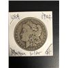 Image 1 : 1902   USA   MORGAN SILVER  DOLLAR .900 SILVER