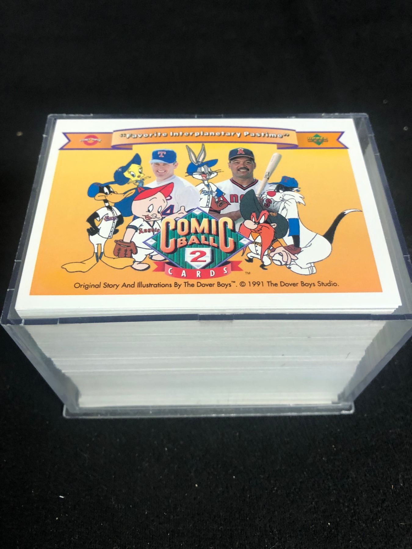 Comic Ball 2 Cards 1991 Upper Deck