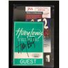 Image 1 : HUEY LEWIS SIGNED CONCERT BACKSTAGE PASS (JSA COA)