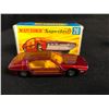 Image 1 : 1969 MATCHBOX SUPERFAST MAROON LAMBORGHINI MARZAL CAR #20