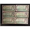 Image 1 : 1967 Canadian Centennial Dollar Bill Lot