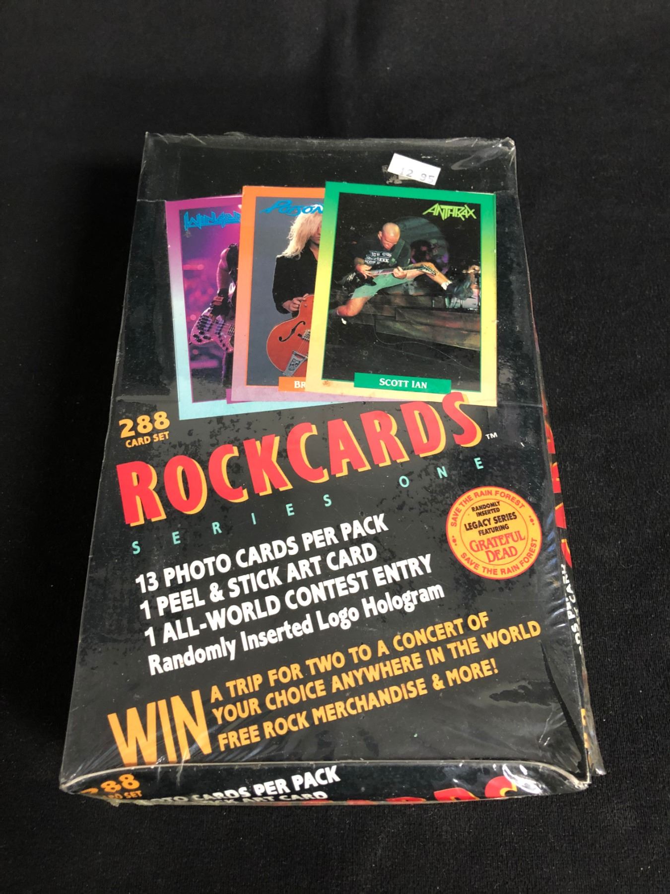ROCK CARDS SERIES ONE HOBBY BOX