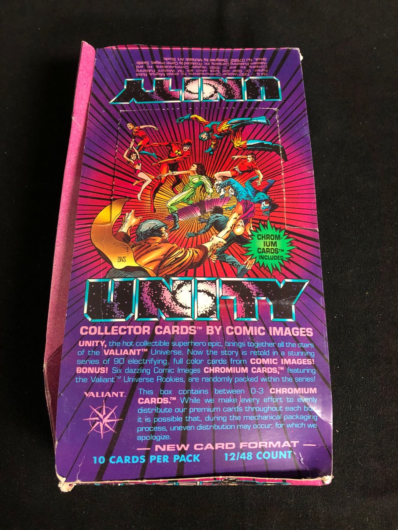 (COMIC IMAGES) UNITY COLLECTOR CARDS HOBBY BOX