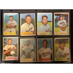 1954 BOWMAN BASEBALL CARD LOT