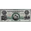 Image 1 : 1800's $1 State Bank at New Brunswick, New Jersey Obsolete Note